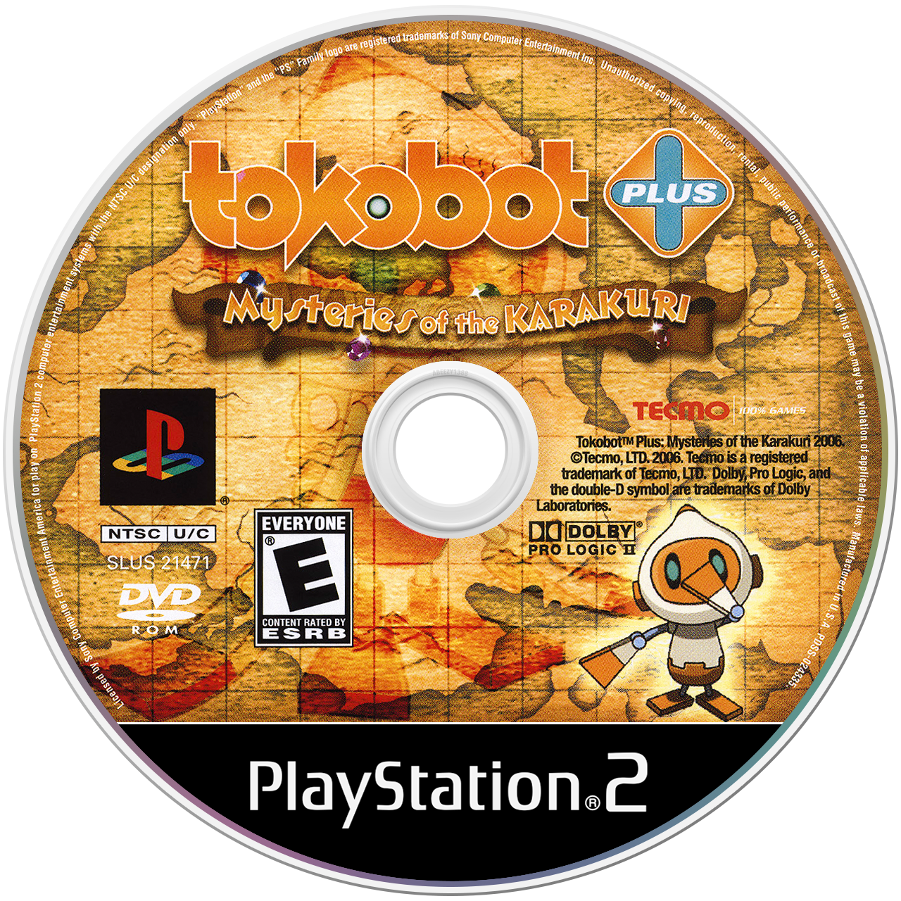 Tokobot Plus Mysteries of the Karakuri media 4 for Playstation 2